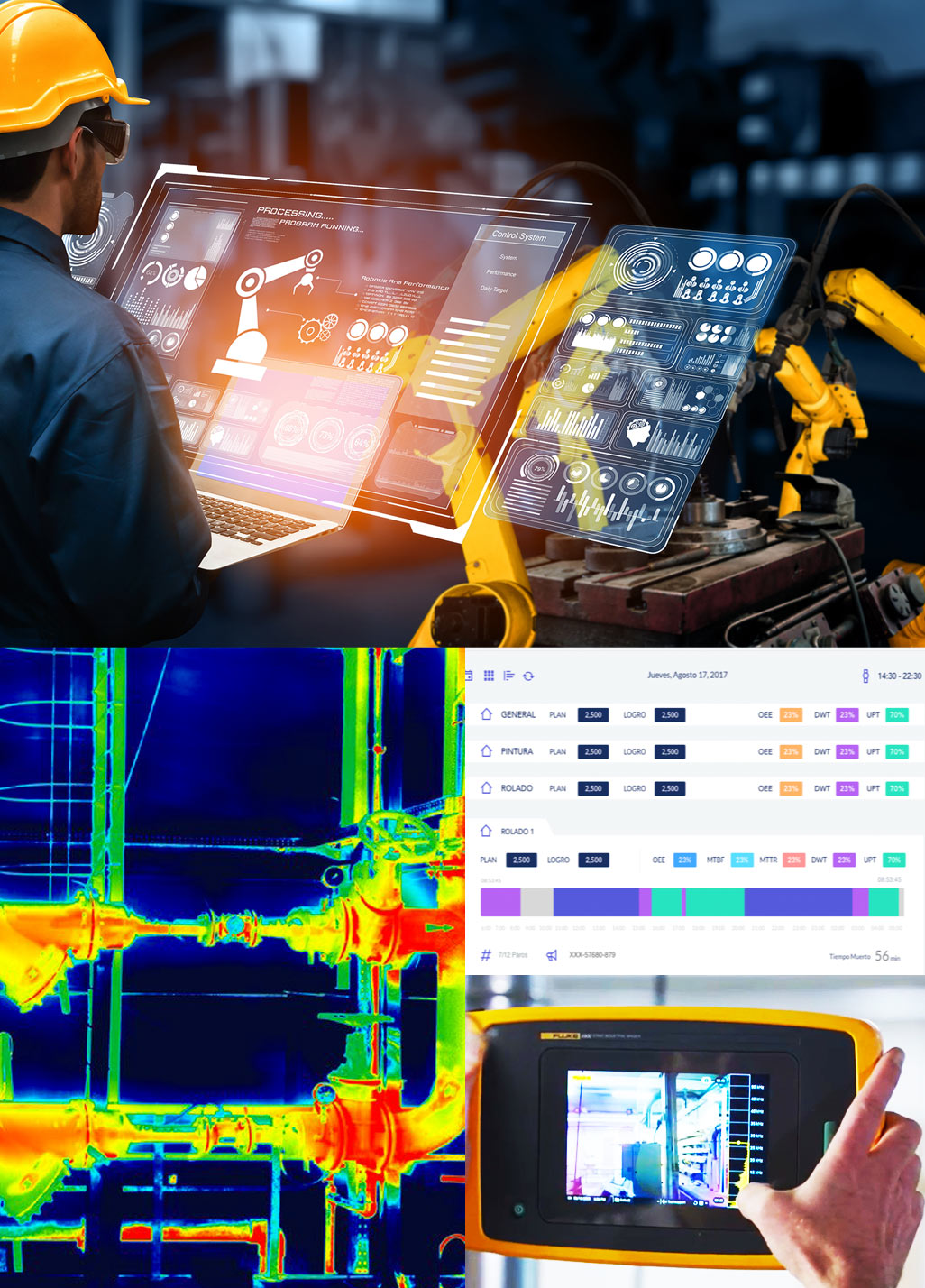 monitorización digital de la producción industria 40 alcautech
